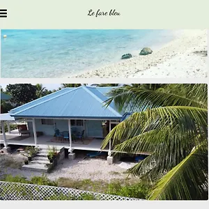 Le Fare Bleu Rangiroa Tiputa